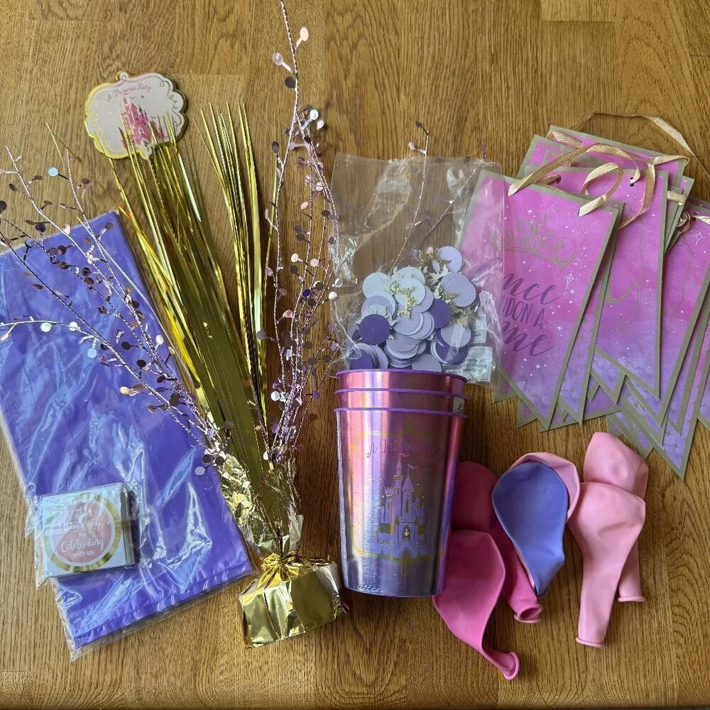 Tangled Rapunzel Princess Birthday Party Supplies Lot